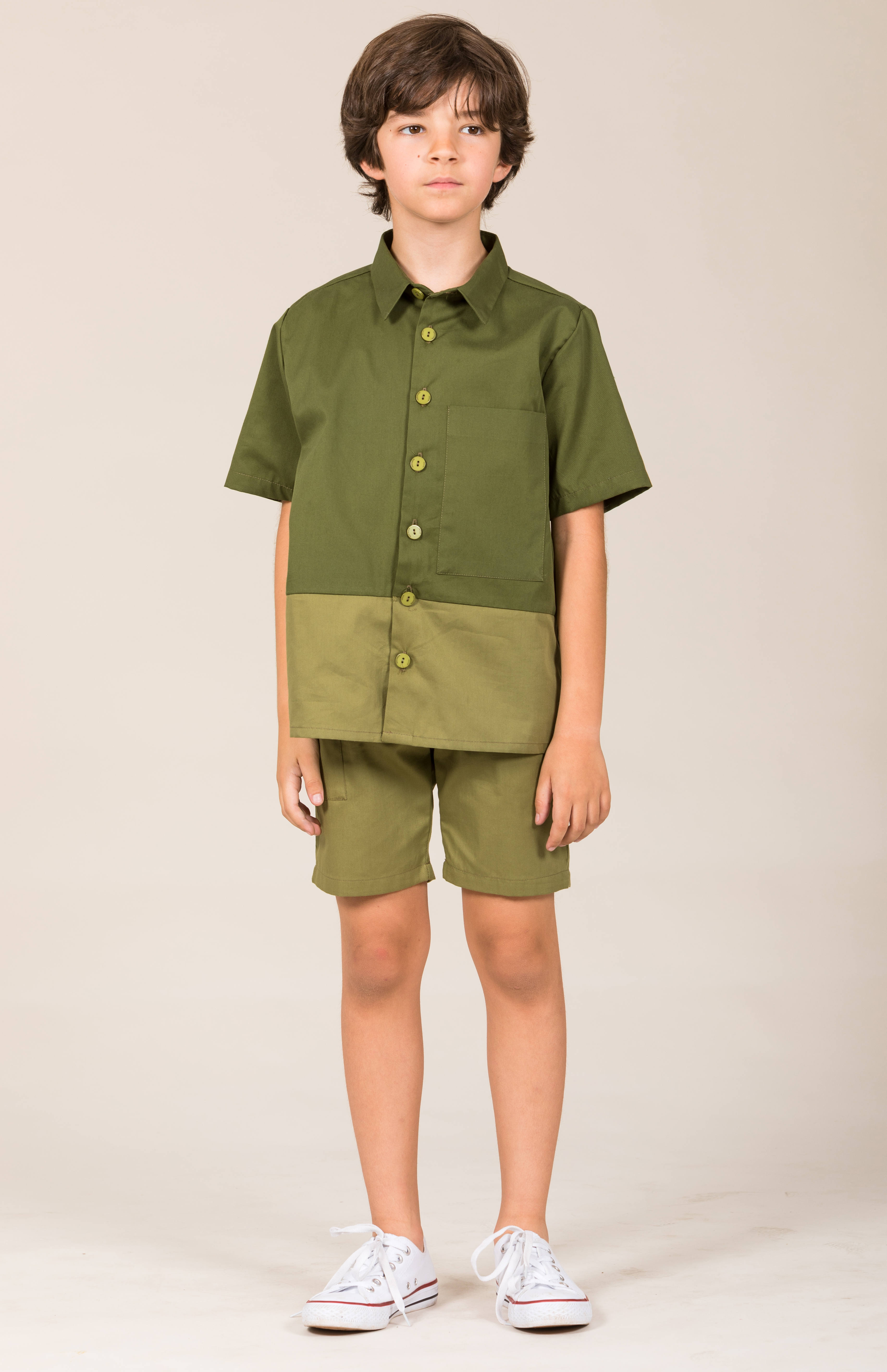                                                                                                                                              Pocket shorts - Green